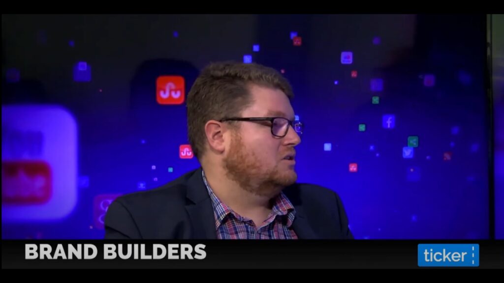 Myles Harris on Brand Builders TV Show